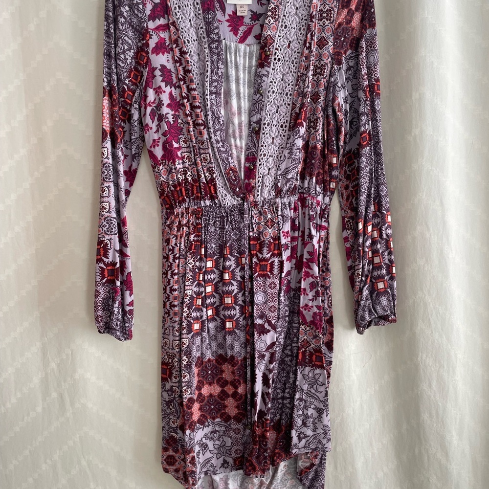 Knox Rose Multicolor Patterned Dress